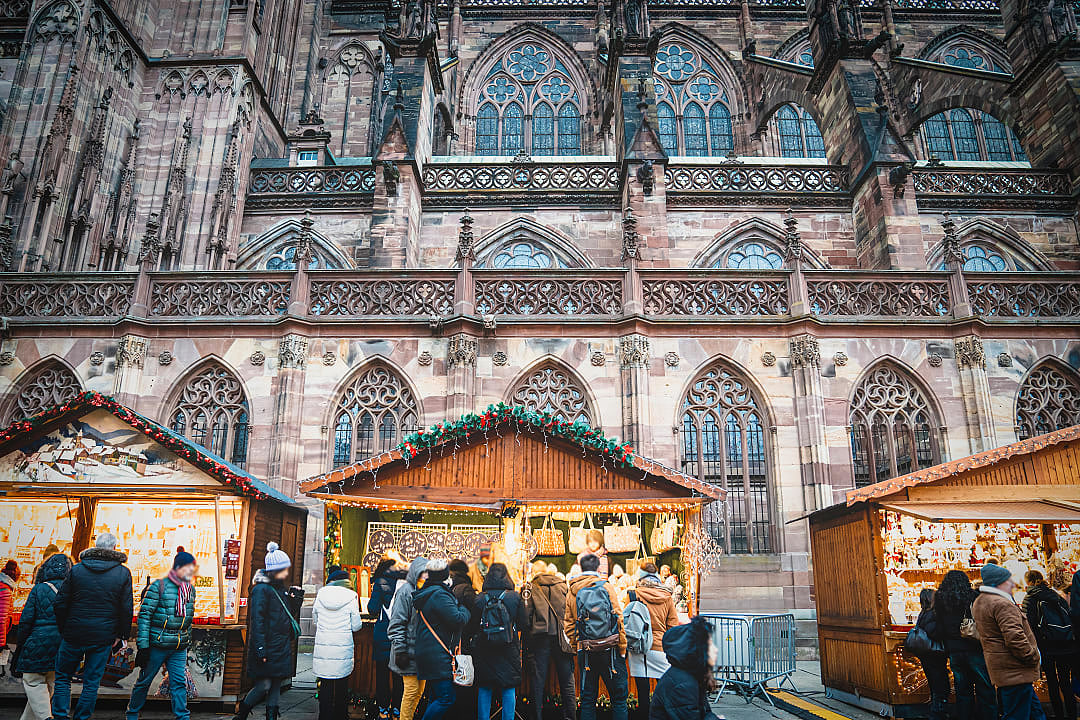 Cathedral of Strasbourg in France.