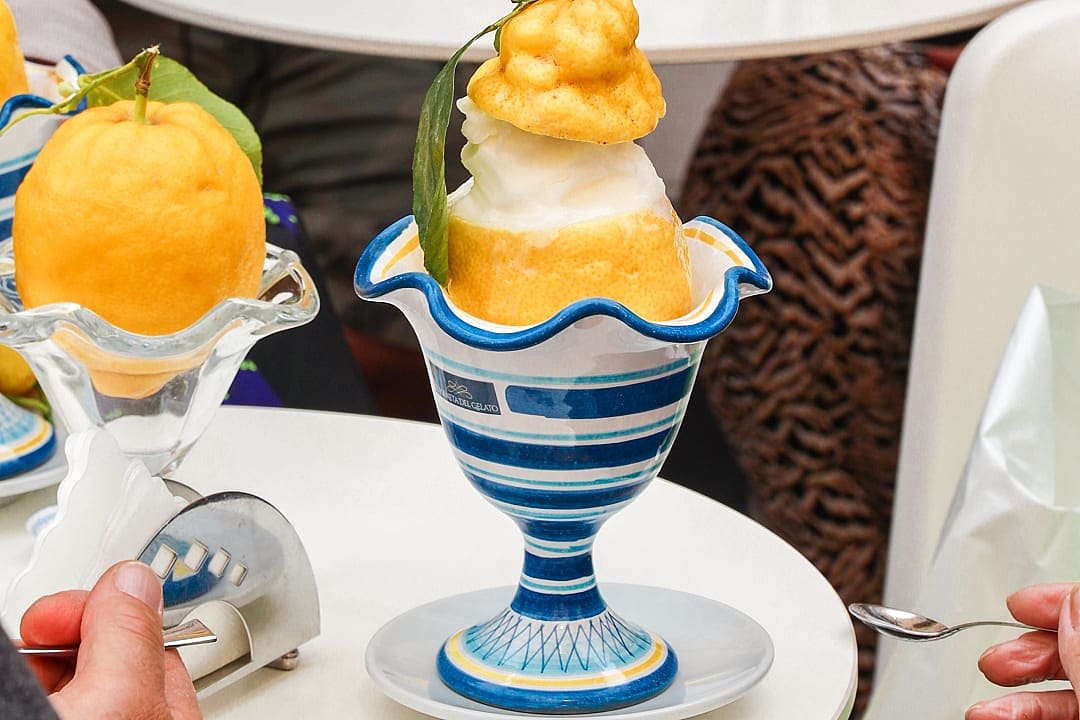 Italian lemon sorber