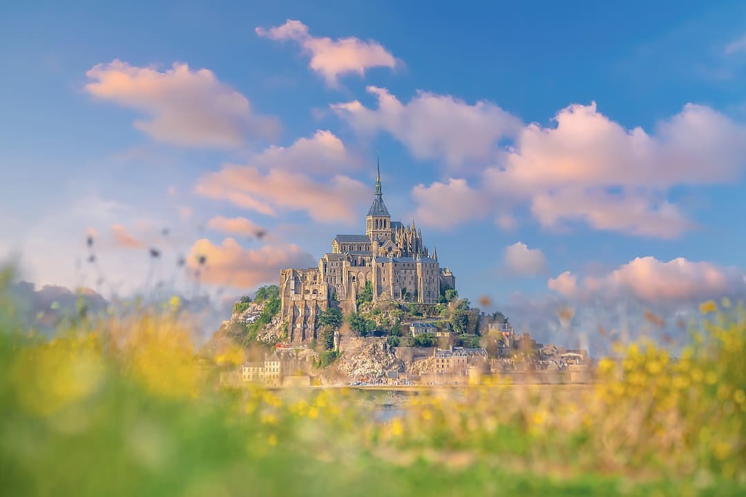 Mont Saint-Michel in Normandy, France