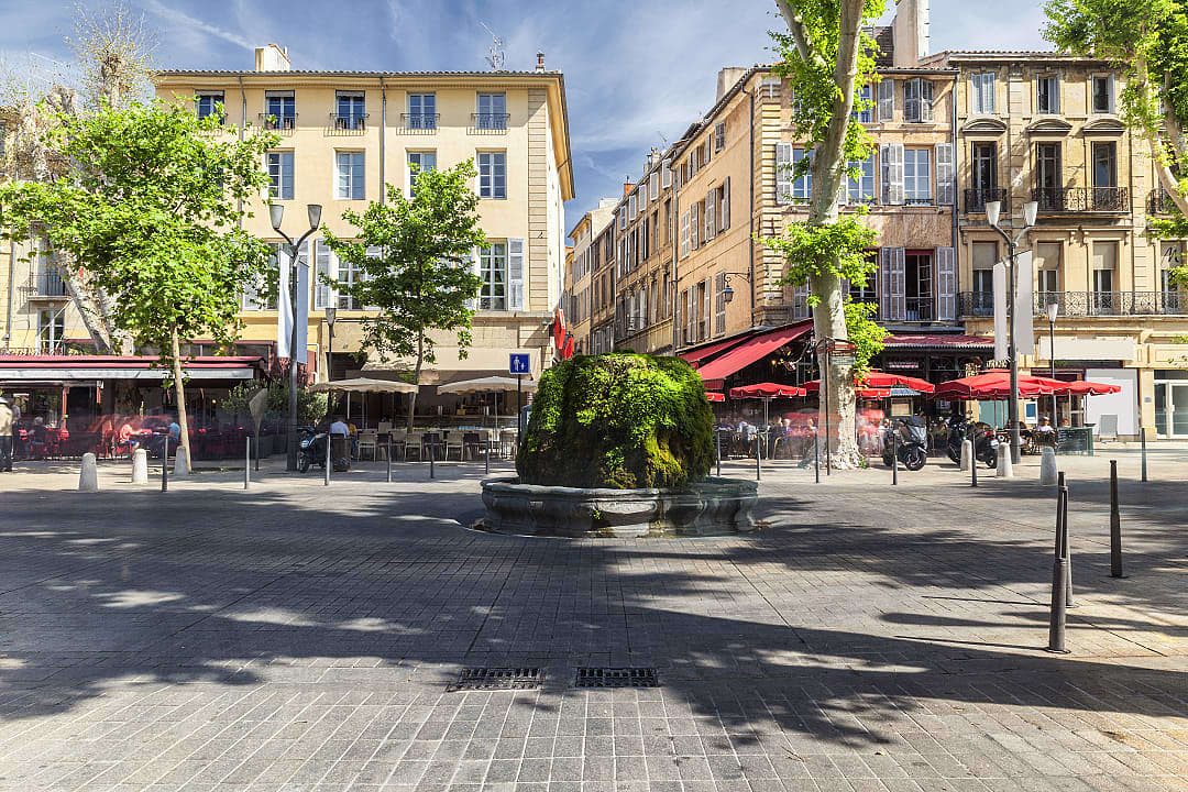 Cours Mirabeau in Aix-en-Provence