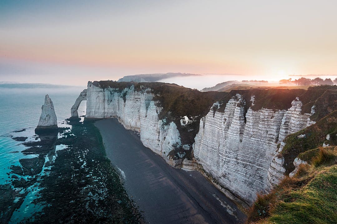  Cliffs of Etretat, Normandy, France