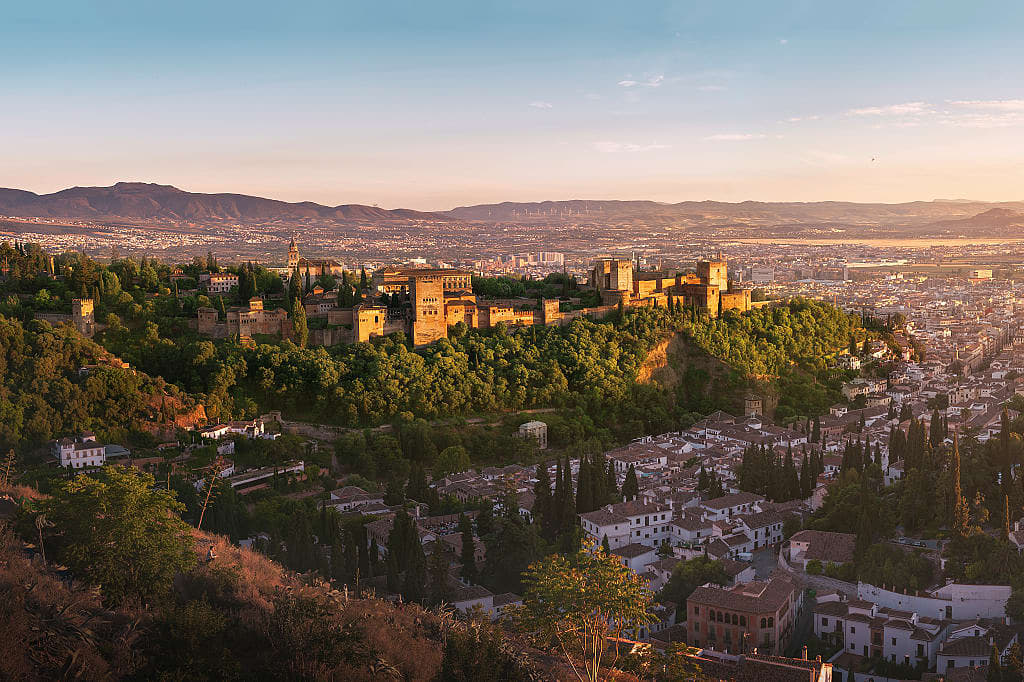 Alhambra in Granada, Spain
