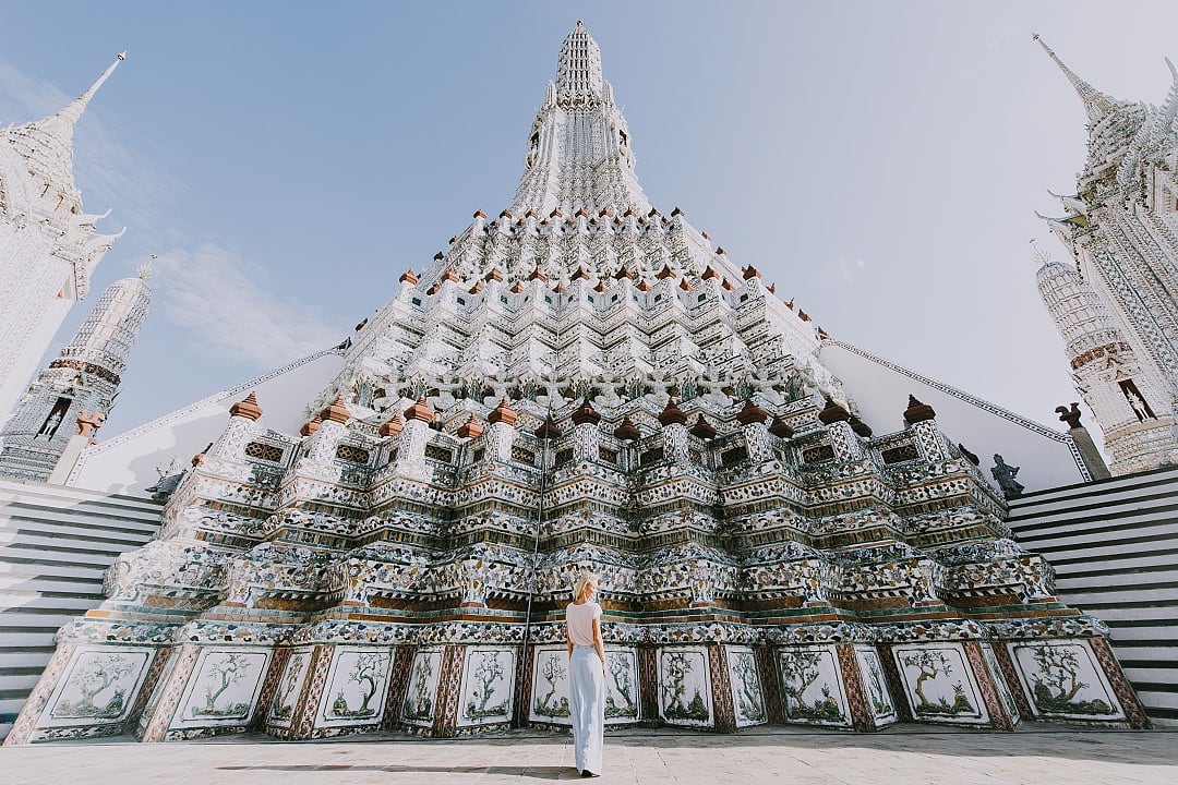 Wat Arun Temple in Bangkok, Thailand.
