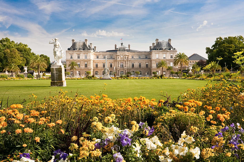 Luxembourg Palace in Paris, France