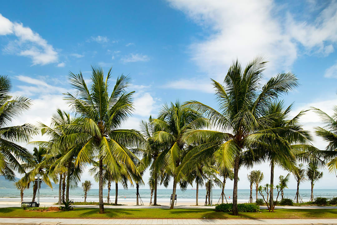 Non Nuoc Beach in Da Nang, Vietnam