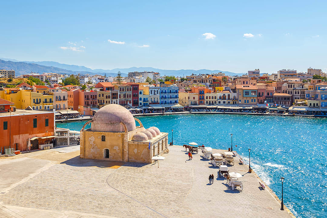 Chania on the Island of Crete in Greece