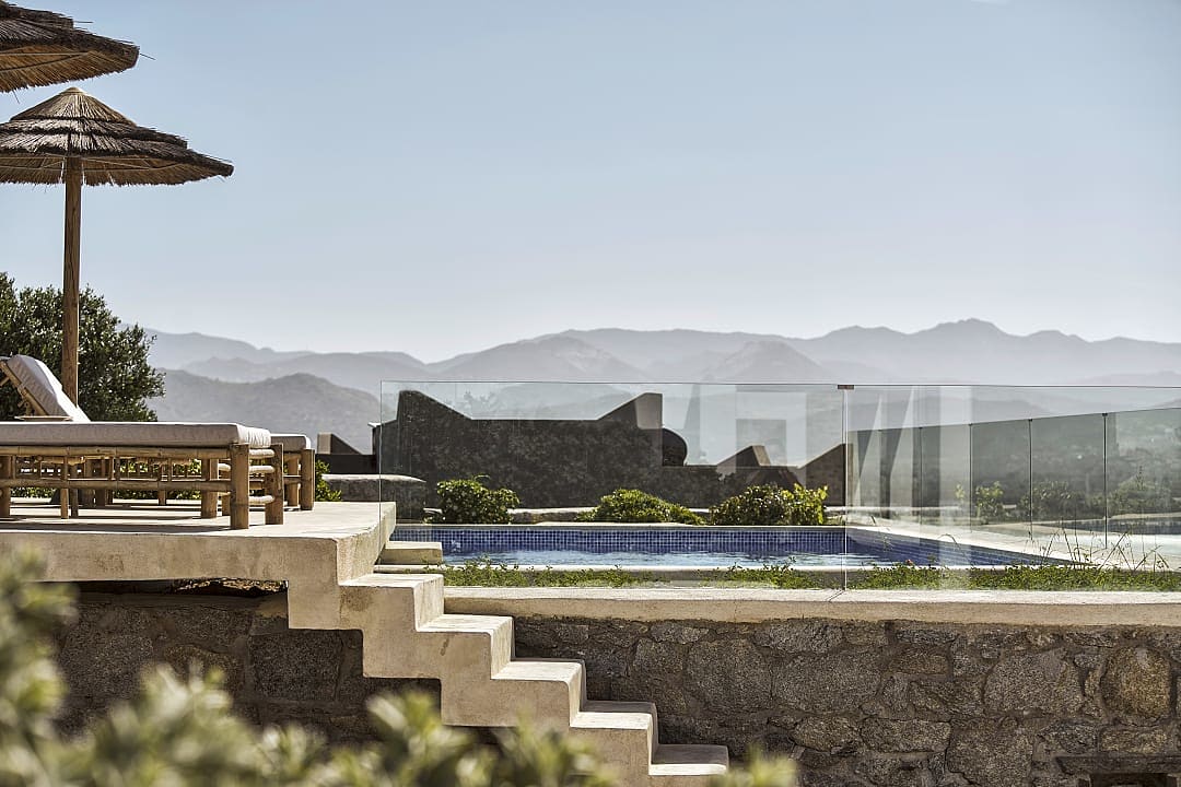 Luxury hotel in Naxos, Greece.