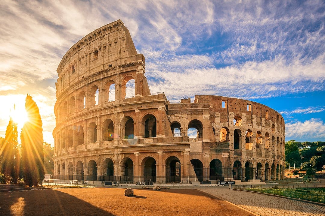 Roman Colosseum in Italy