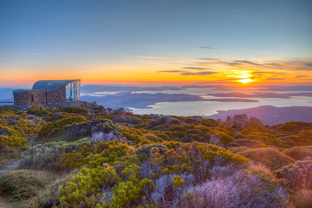 Mount Wellington in Hobart, Australia