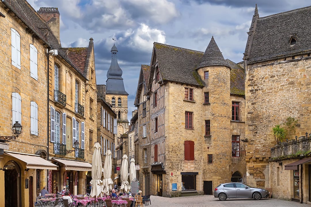 Medieval town of Sarlat-la-Canéda in France's Dordogne department