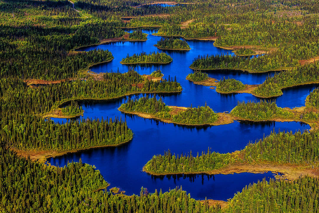 Islets in Rogen, Sweden