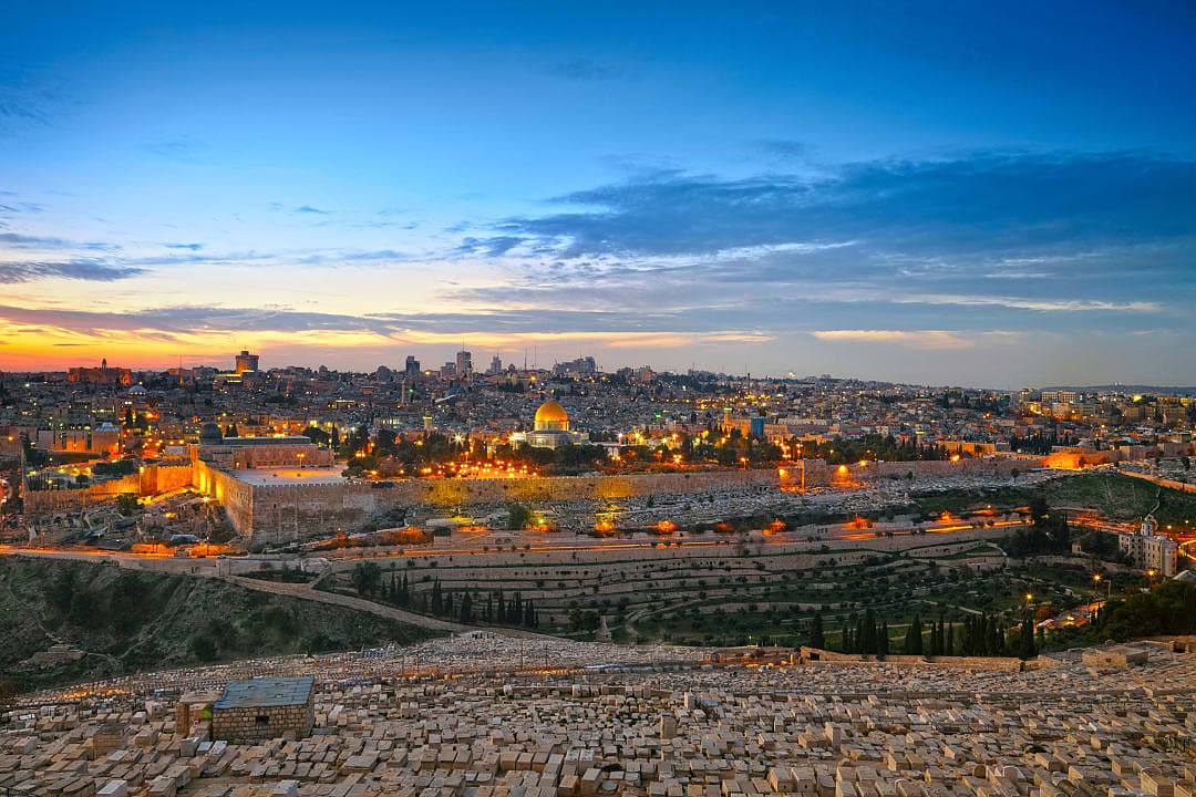 Jerusalem old city in Israel 