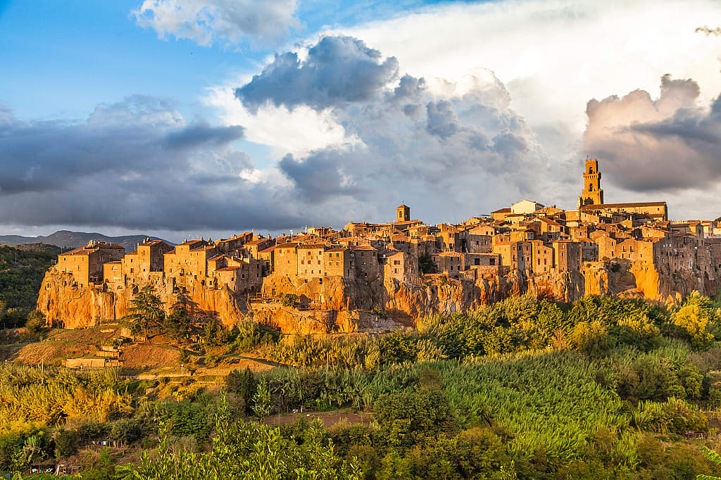 Medieval town of Pitigliano, Italy
