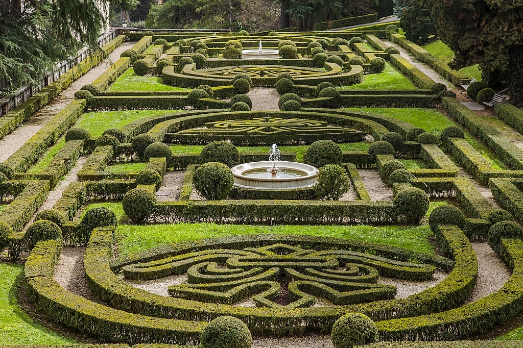 Vatican Garden in Rome