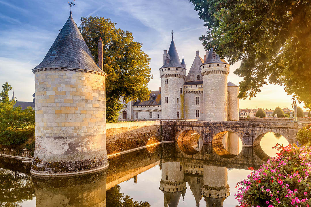 Chateau Sully in Loire Valley, France