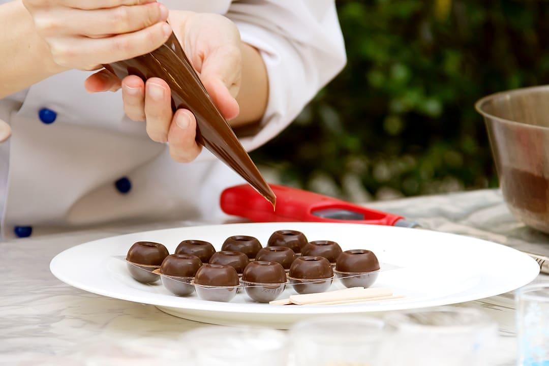 Chocolate making class in Stafa, Switzerland