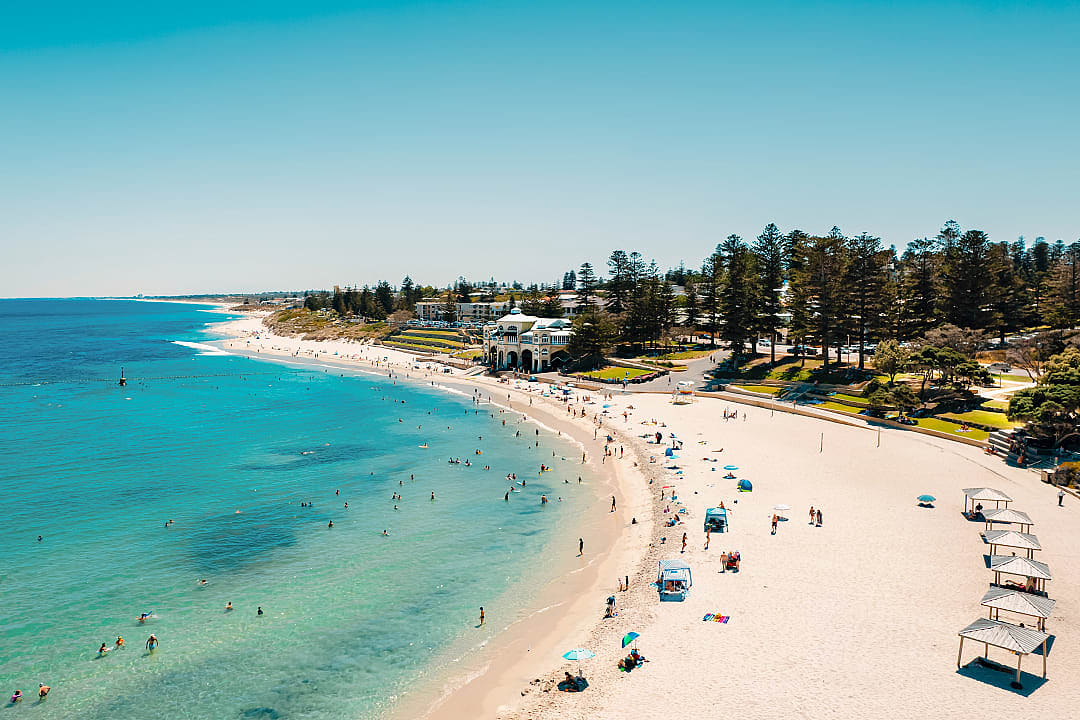 Cottesloe Beach in Western Australia