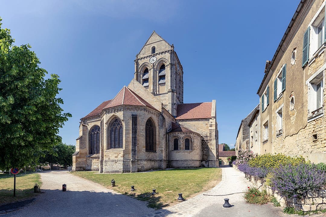 Church of Our Lady of the Assumption painted by Van Gogh.
