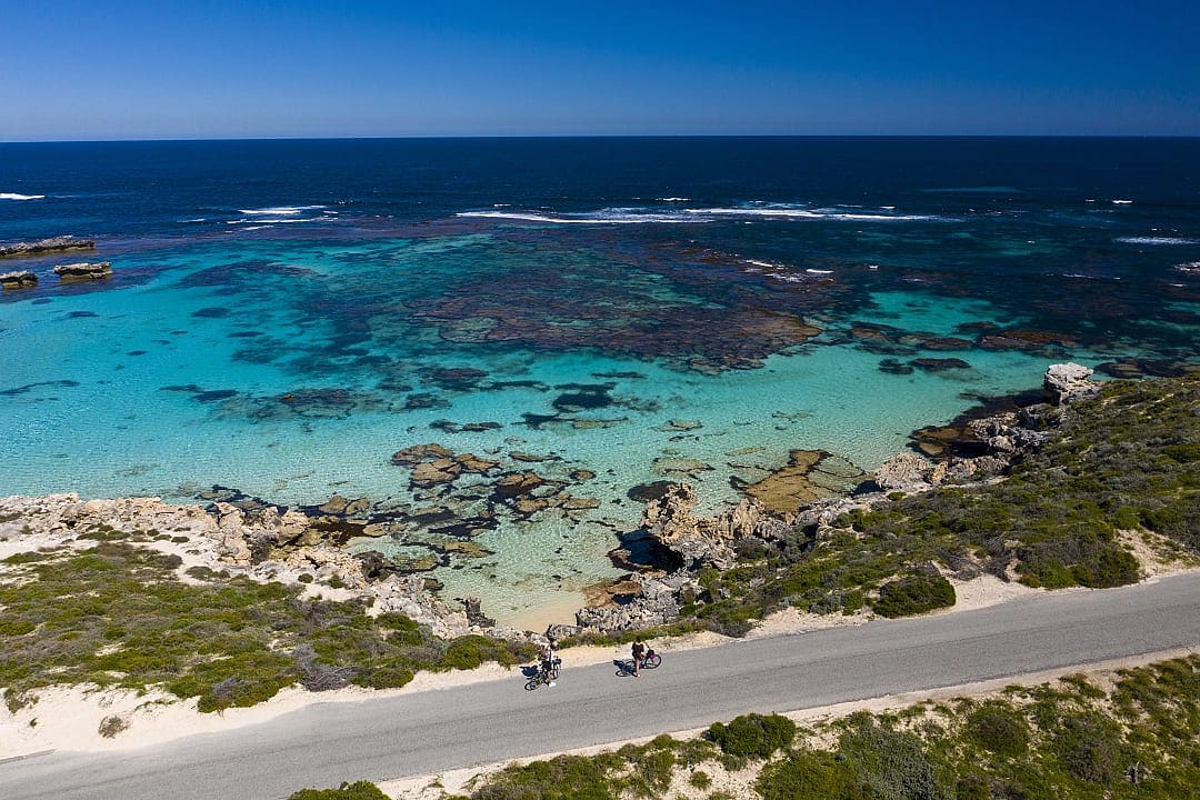 Biking Rottnest Island, Australia