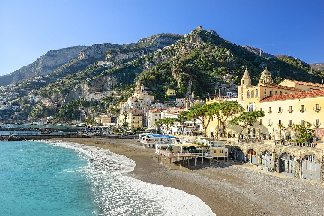 Sorrento on the Amalfi Coast, Italy.