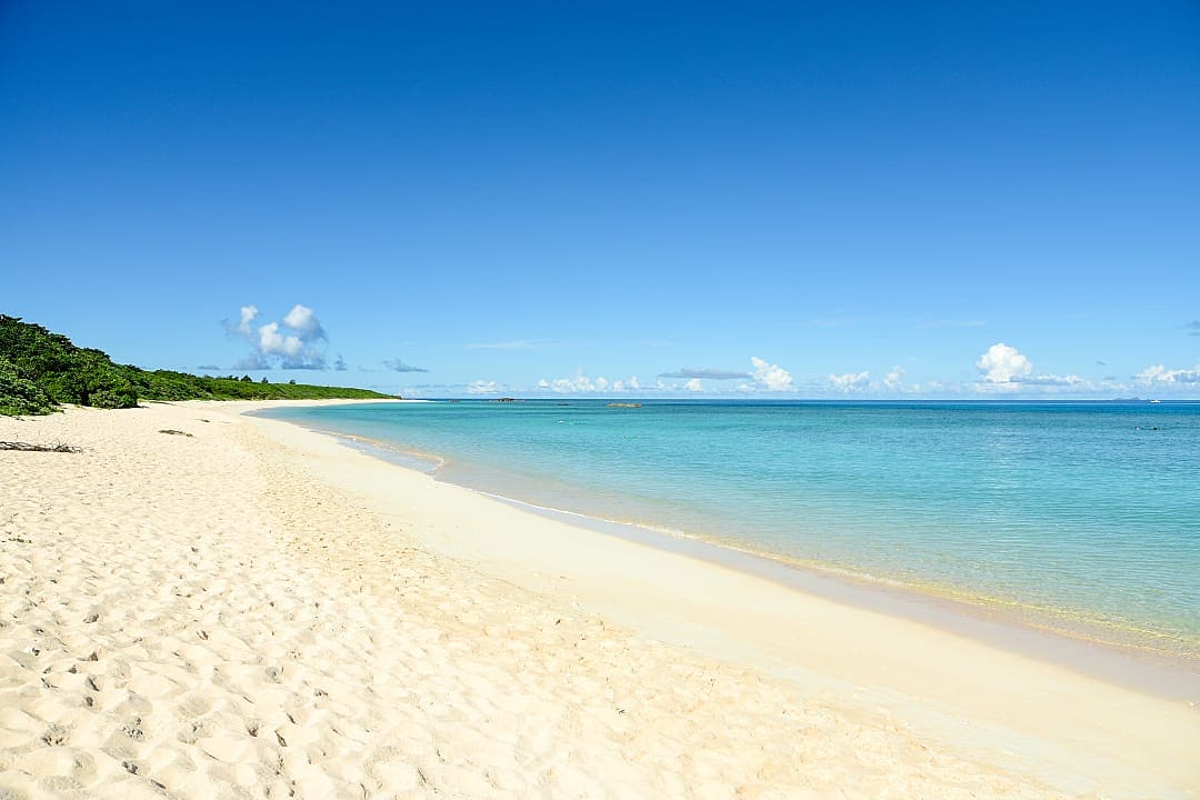 Nishihama Beach on Hateruma Island, Japan