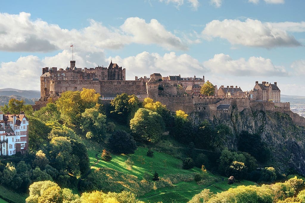 Edinburgh Castle in Edinburgh, Scotland
