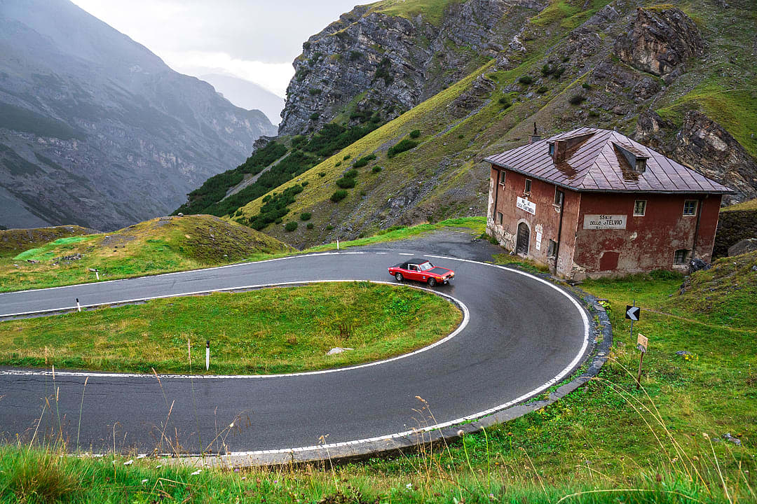 Stelvio Pass, Italy.