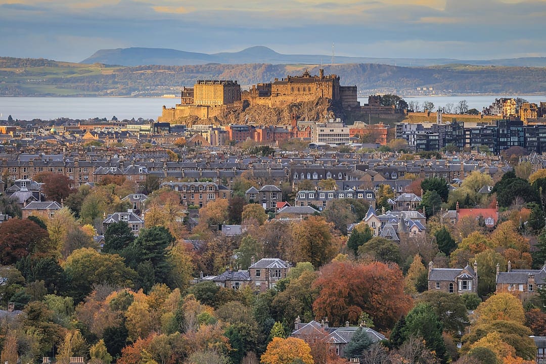 Edinburgh Castle in Edinburgh, Scotland