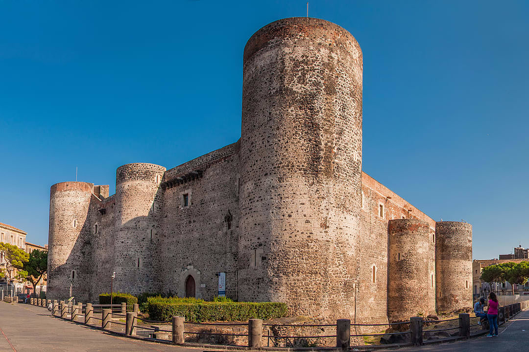 Castle Ursino, Catania, Italy.