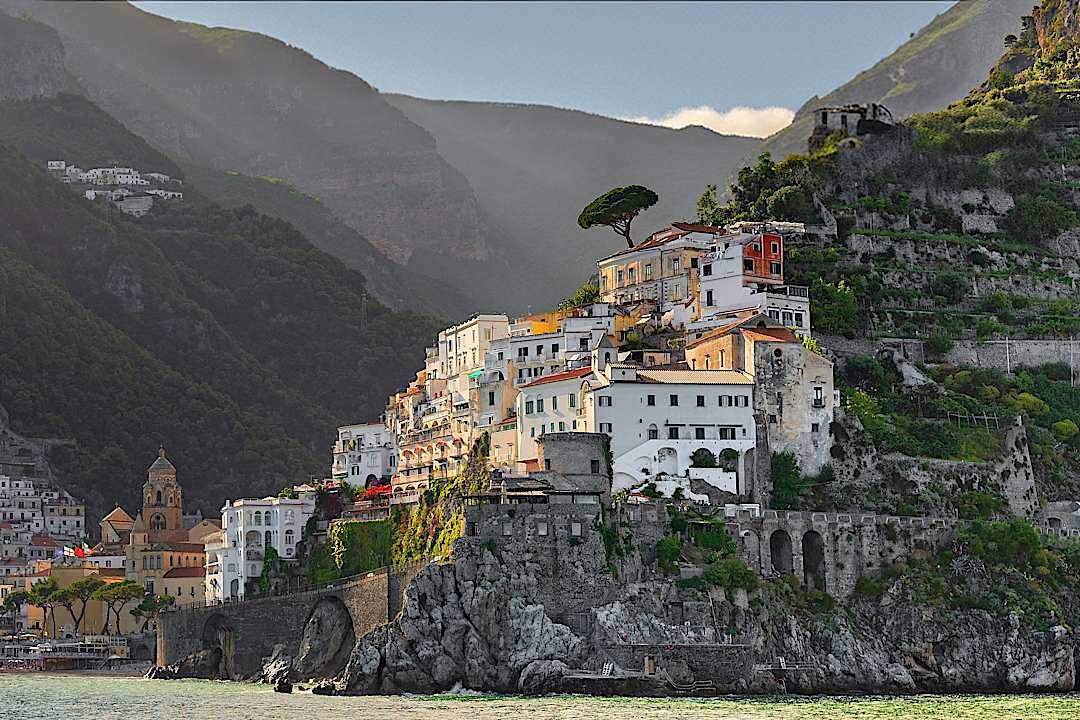 Campania on the Amalfi Coast, Italy