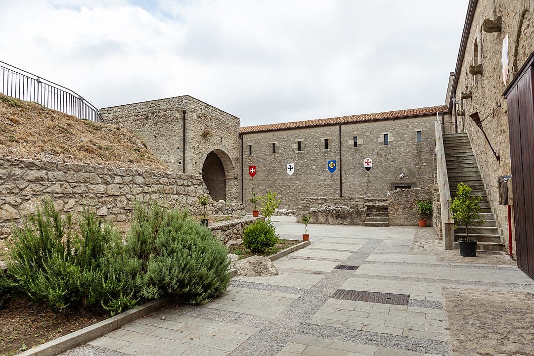Montalbano Elicona Castle, Messina, Italy.