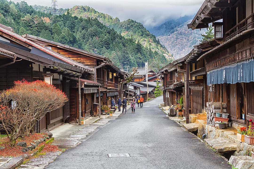 Tsumago post town, Japan