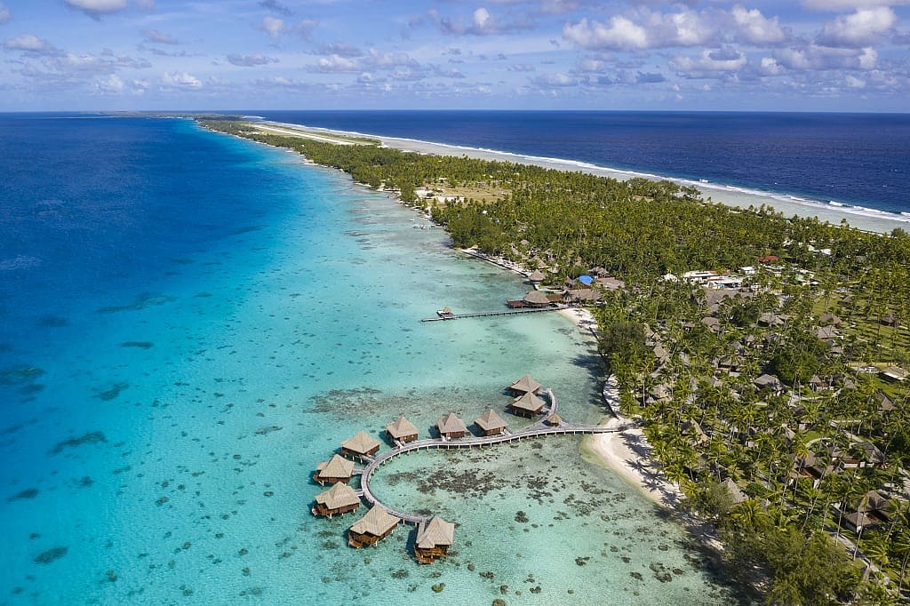 The Island of Rangiroa.  Photo courtesy of Holger Leue / Tahiti Tourisme