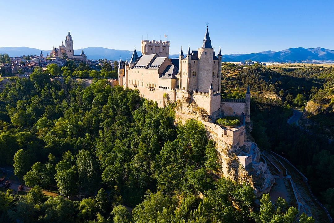 Alcazar of Segovia in Segovia, Spain