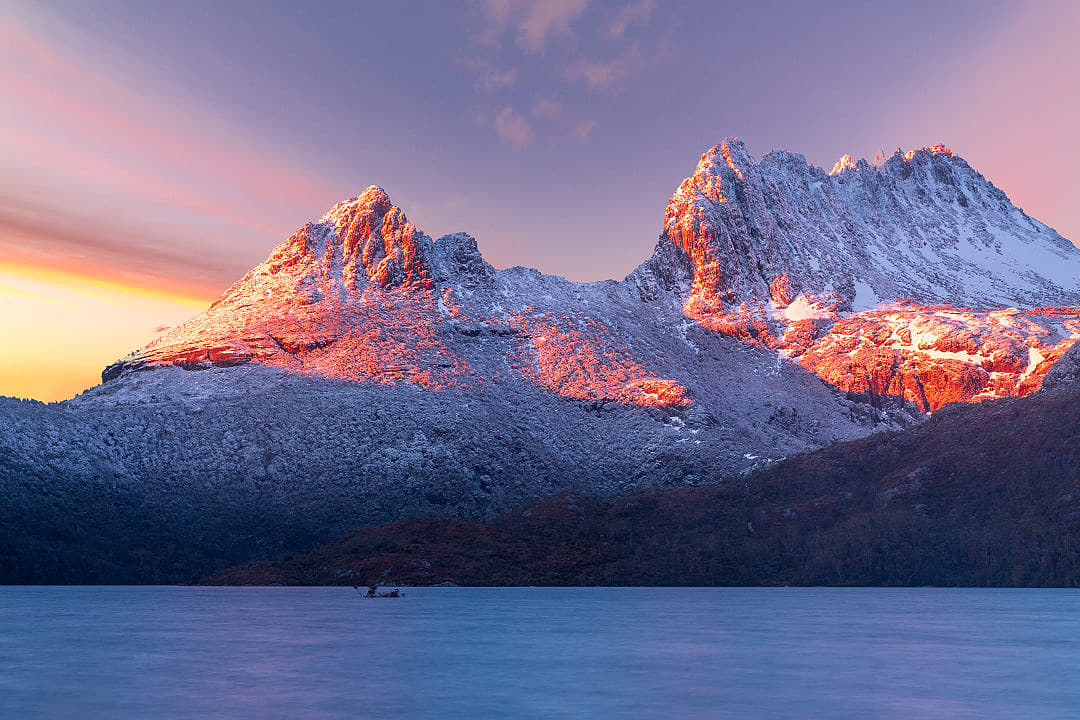 Cradle mountain in Tasmania, Australia