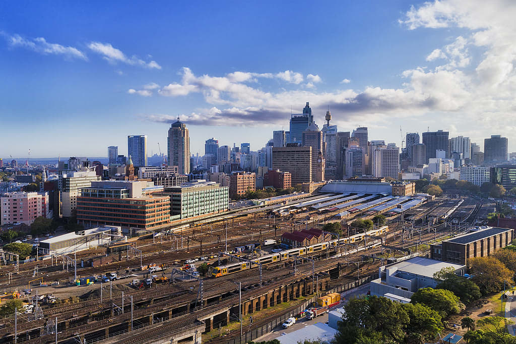 Sydney Central Station in New South Wales, Australia