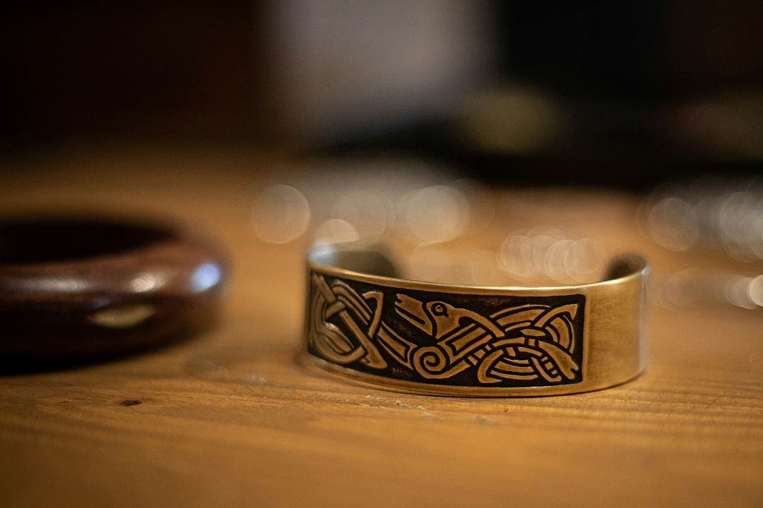 Traditional Celtic bracelet, Ireland.