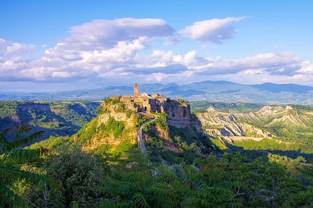 Civita di Bagnoregio in the Lazio region of Italy
