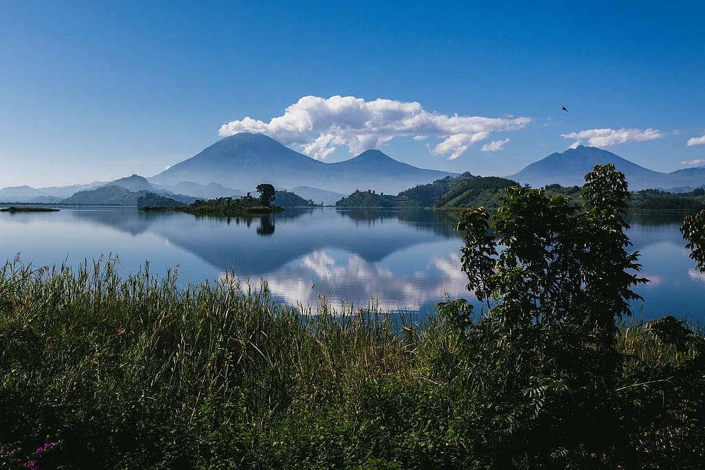 Lake Mutanda in Bwindi Impenetrable National Park