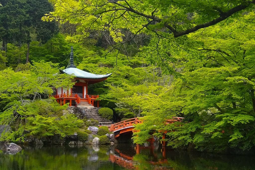 Daigo-ji temple in Fushimi-ku, Kyoto, Japan
