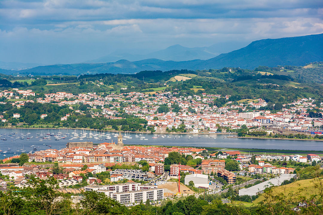 Hondarribia and Henday in Basque Country, Spain