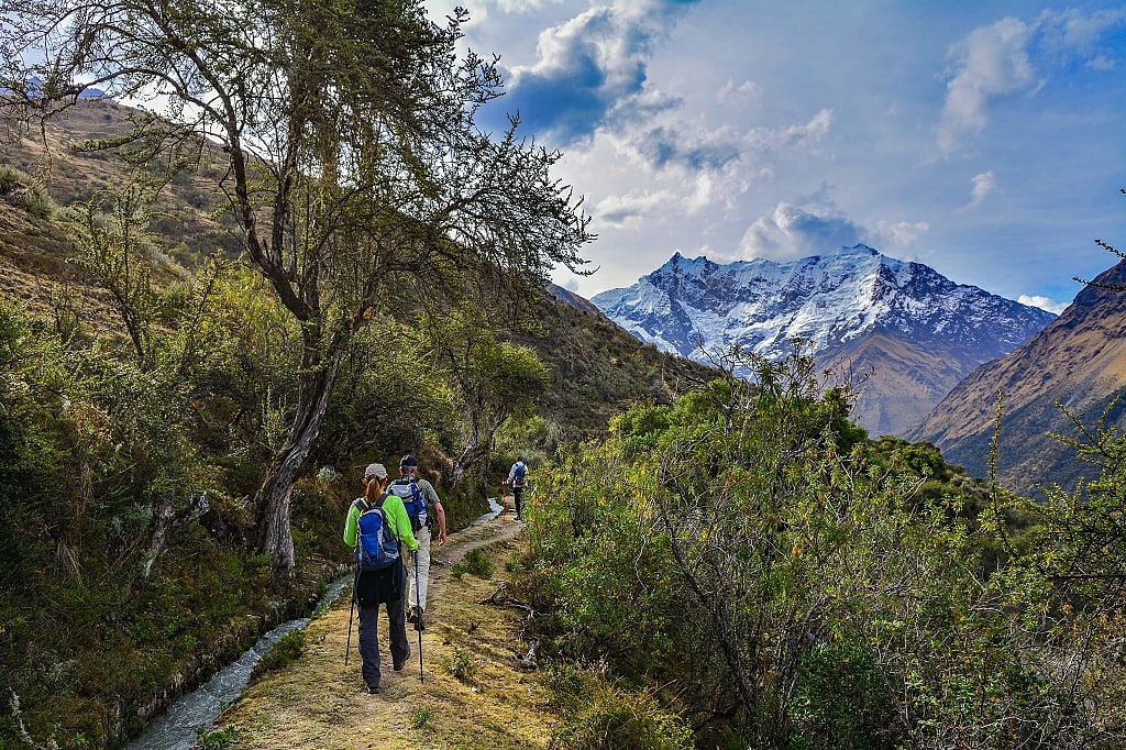 Trekking Salcantay Peak in the Andes, Peru