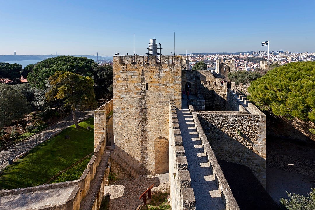 São Jorge Castle in Lisbon, Portugal