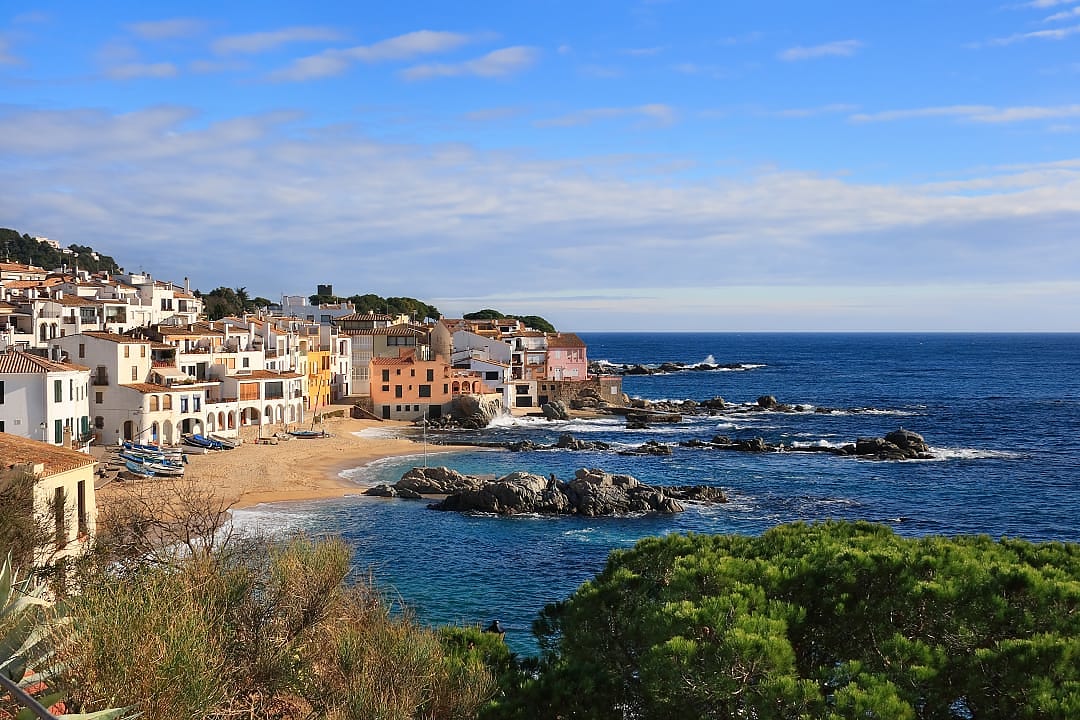 Seaside fishing village in Costa Brava, Spain