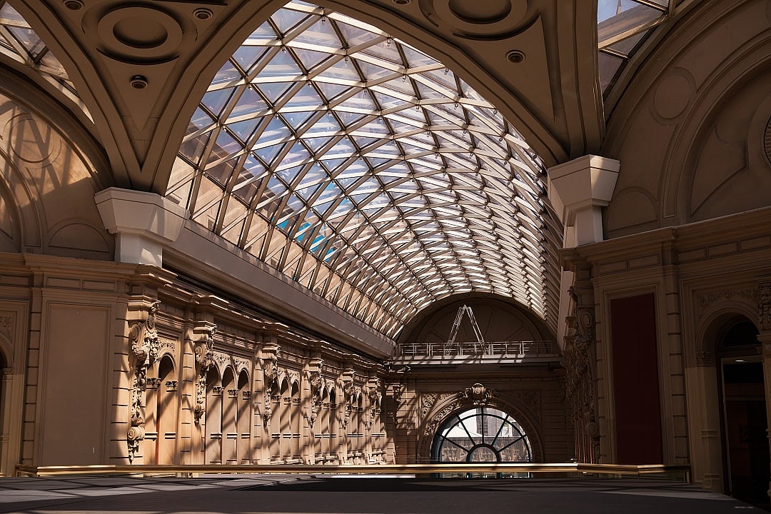 Galeria Pacifico, one of the most opulent shopping centers in Buenos Aires.