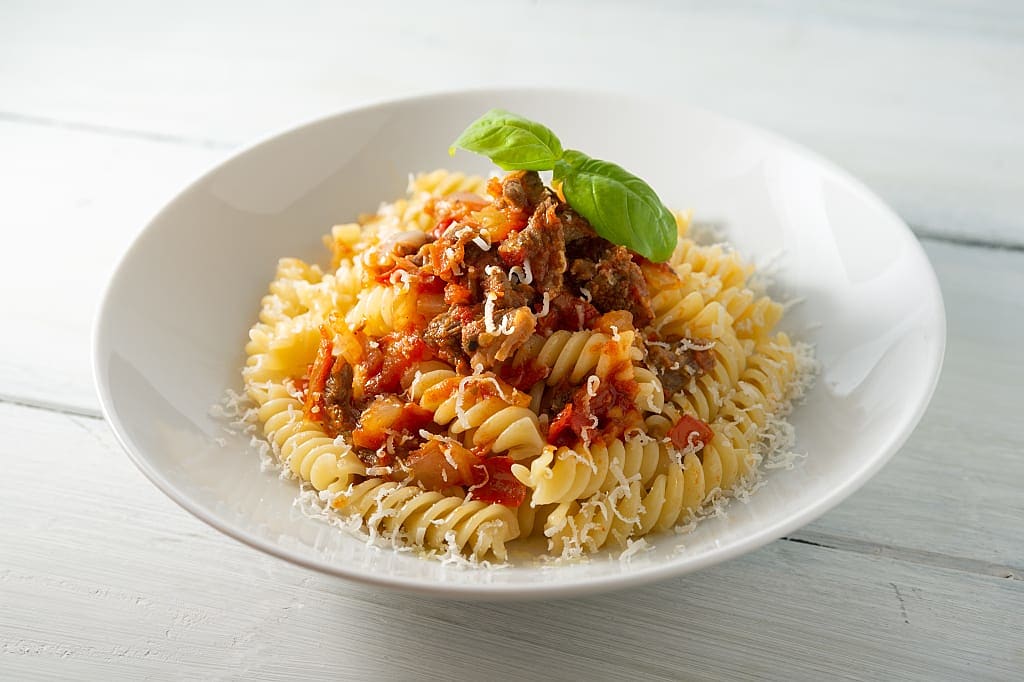 Fusilli with Lamb Ragu