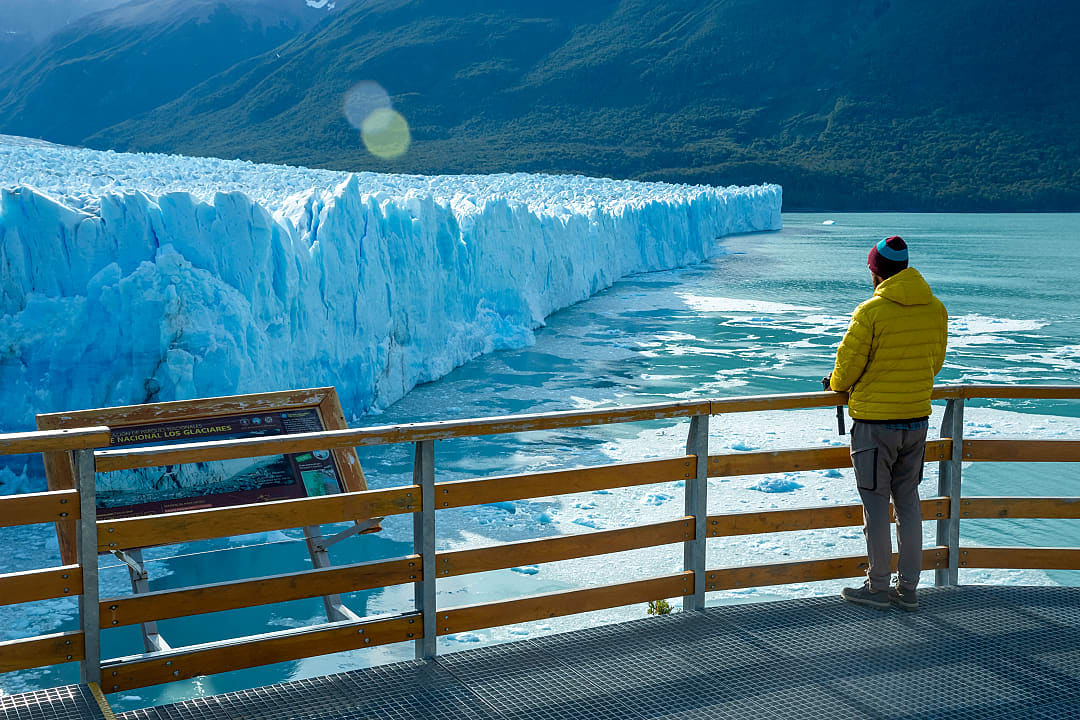 Perito Morneno Glacier in Los Glaciares National Park, Argentina