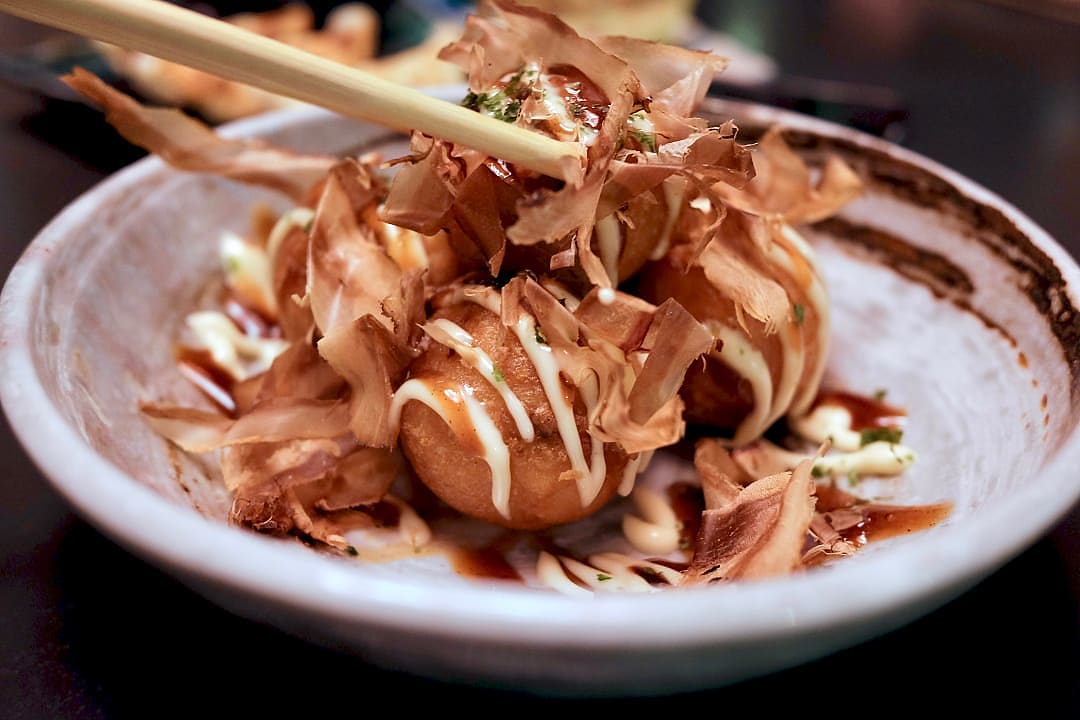 Japanese Takoyaki.