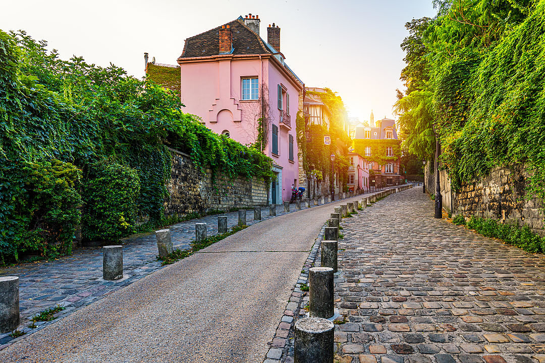 Montmartre neighborhoods, Paris, France