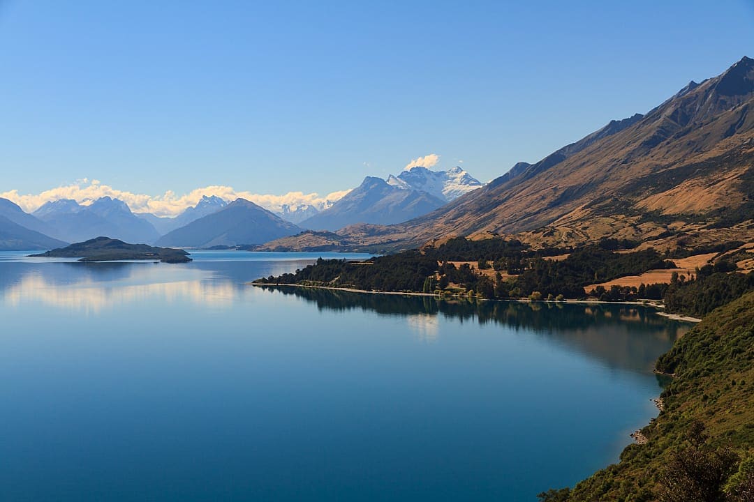 Queenstown lake view where slow-travel approaches turn transit days into highlights.